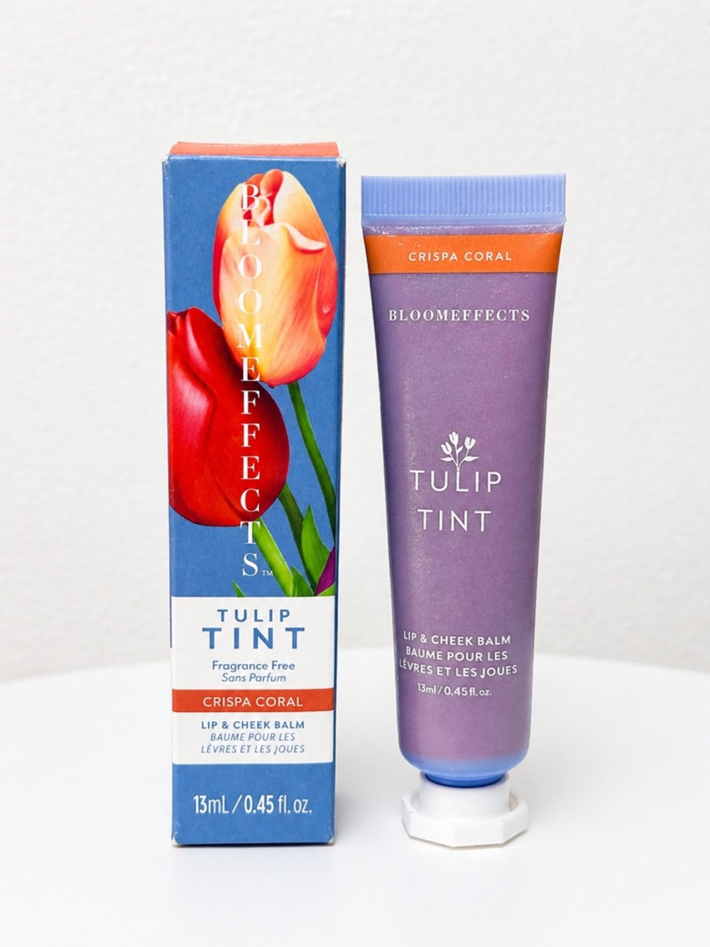 Bloomeffects Tulip Tint Lip & Cheek Balm - Crispa Coral